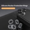 6Pcs Invisible Elastic Rocker Protective Guard Rings for VR2 Controller Silicone Joystick Protectors Wear Resistant