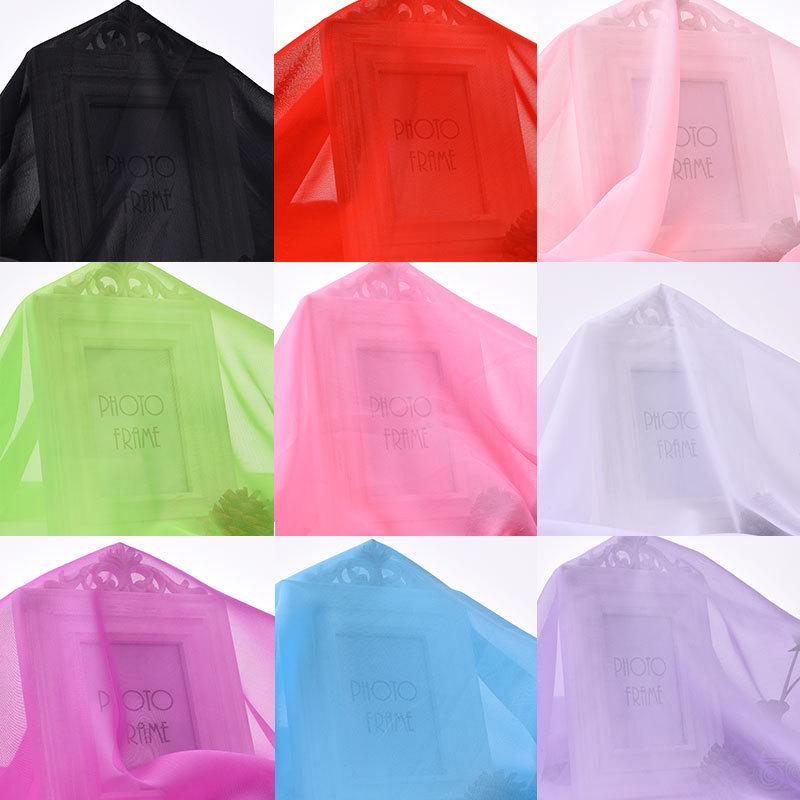 Solid Color Georgette Chiffon Dance Dress Lining Fabric