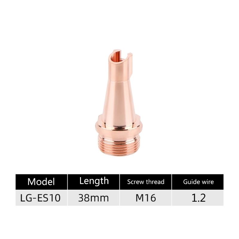 Welding Head Nozzle Copper Welding Nozzles Suitable for Welding Operations in Industrial Manufacturing Processes
