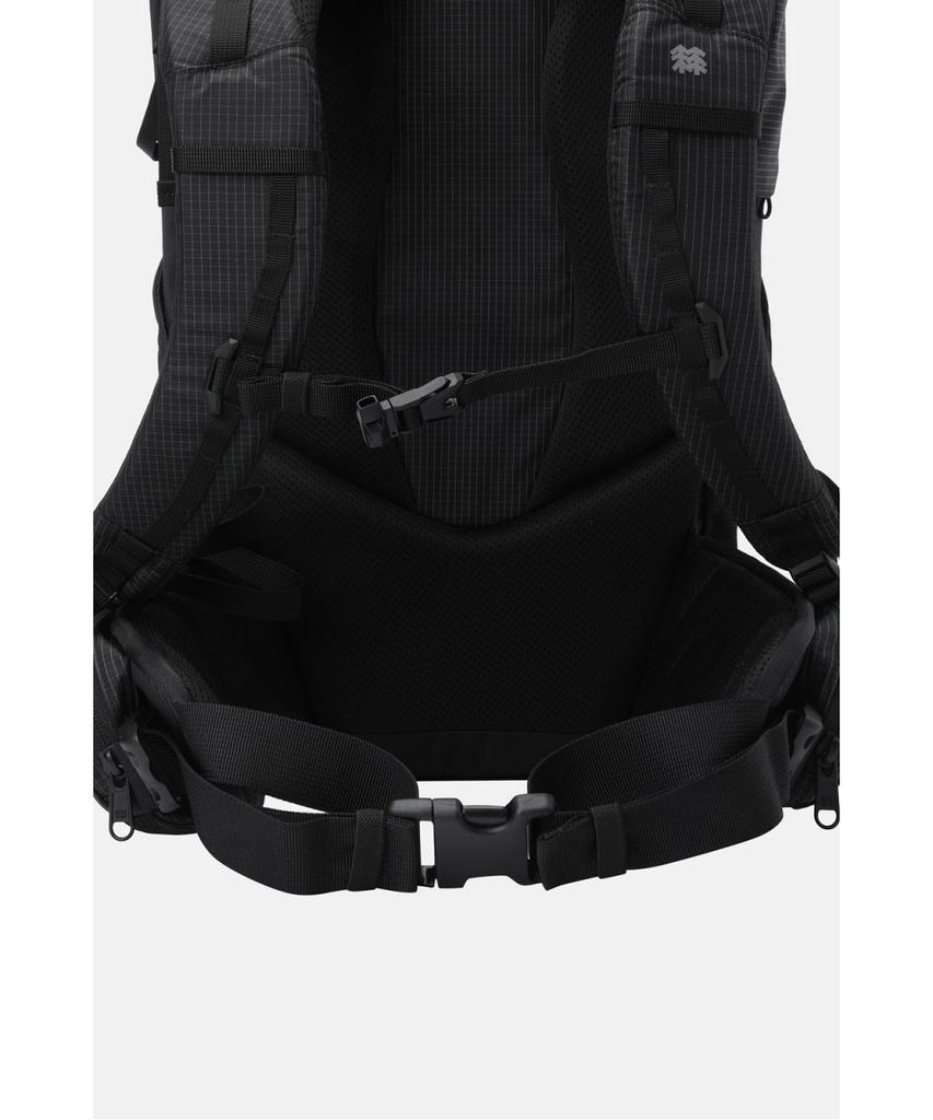 Kolon Sport Roll-Top Backpacking Axiom Backpack 33L(+7L) Qebxx26242Blk
