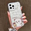 Card Slot Holder Silicone Wallet Pocket Case For Xiaomi Redmi Note 14 13 Samsung A54 A24 A34 Oppo A38 A58 A78 IPhone 14 15 16 Cover Clear Phone Bumper