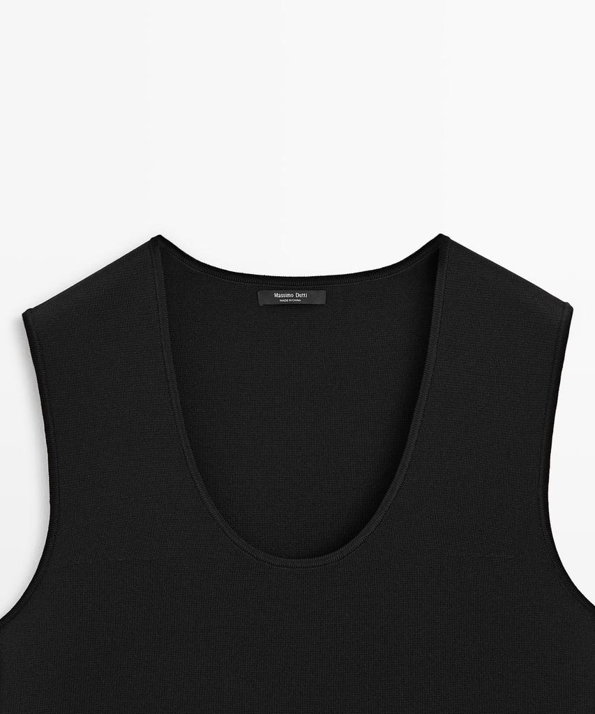 Masimodutti Fluid Mini Dress