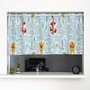 Noren Kobo Disney Cafe Curtain for Small Winnie the IN THE 120cm Wide X 45cm 97194 Window, Pooh, "FUN SUN," Long,