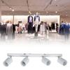 GU10 Lamp Holder 4 Head Rotating Ceiling Mounted   Base for Canteen Shopping Mall Showcase