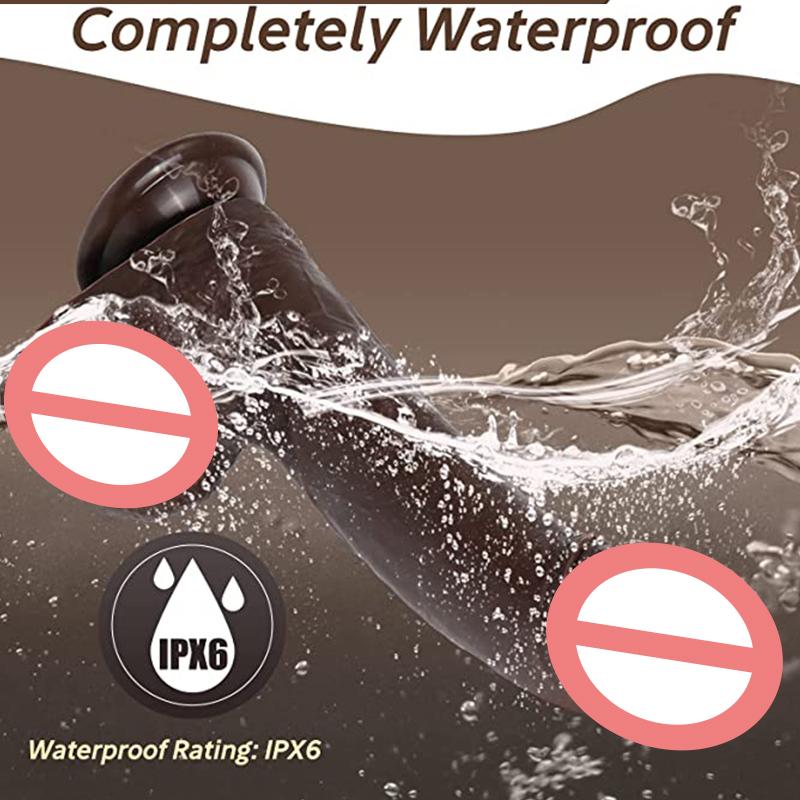 Realistic Dildo Anal Vibrator Stretchable Heated Dick Pussy Masturbator Sexy Adult Sex Toys Penis Gay Sex Big Penis Thrusting 18