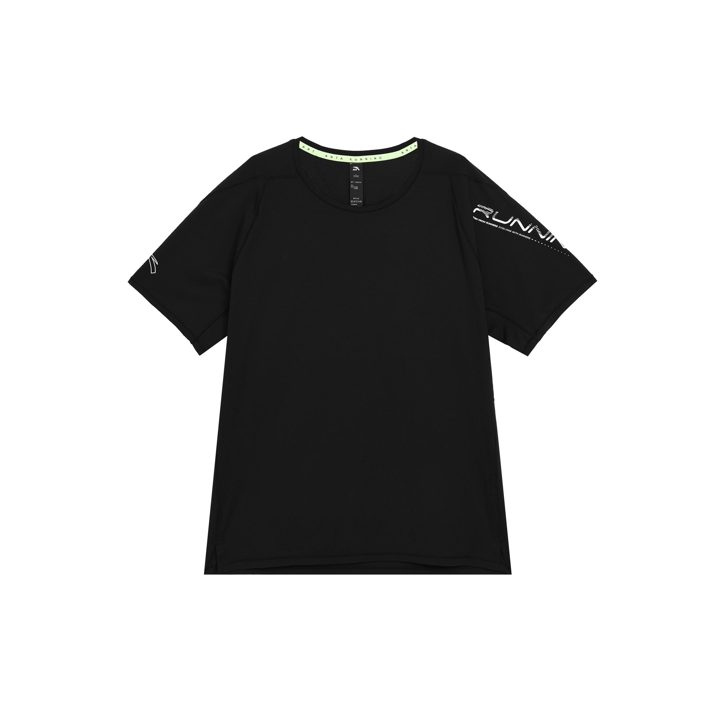 Anta Running Collection Running T Shirt Men s Basic Black 152425103-4 M