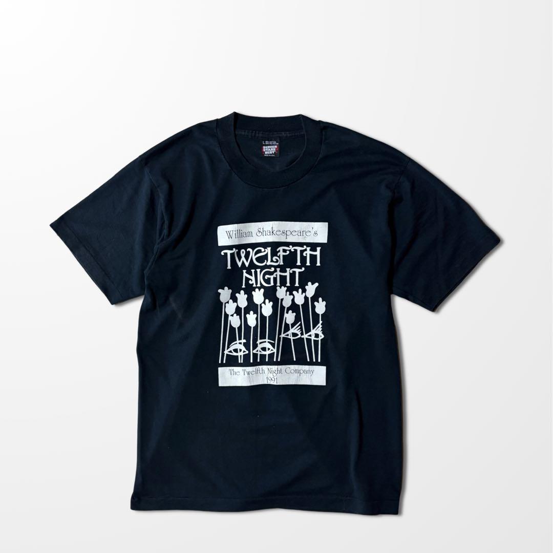 

[USED] Vintage Shakespeare print T-shirt, made in the USA, single stitched