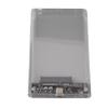 Transparentes 2,5-Zoll-SATA-HDD-SDD-Box-Gehäuse Typ C Mobile Festplatte Externes Gehäuse UASP (Nicht
