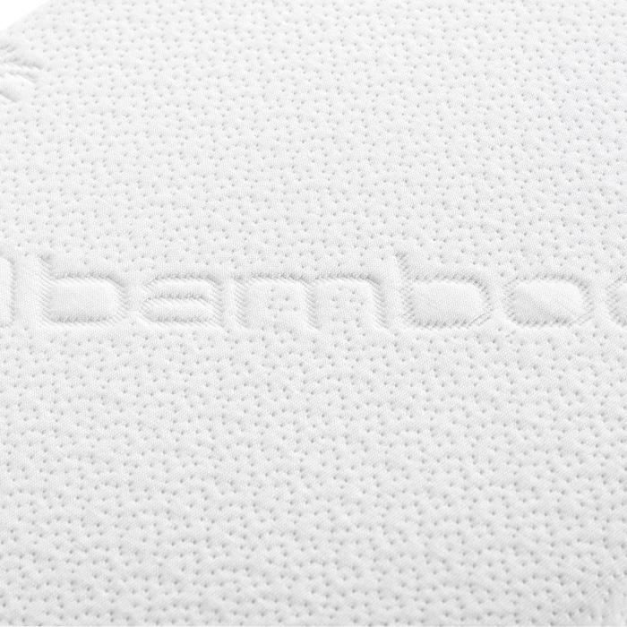 Matelas de couffin sans traitement déhoussable et réversible 32x72cm - Blanc - Fabriqué en France - P'tit Lit