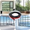 A20F-5 Rolls Total Window Grille Inserts Grid Kit Self Adhesive Peel And Stick Trim Simulated DIY Window Decorative