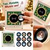 Rotatable Magnetic Refrigerator Magnet: Acrylic Creative NFC-Enabled Automatic Singing Device