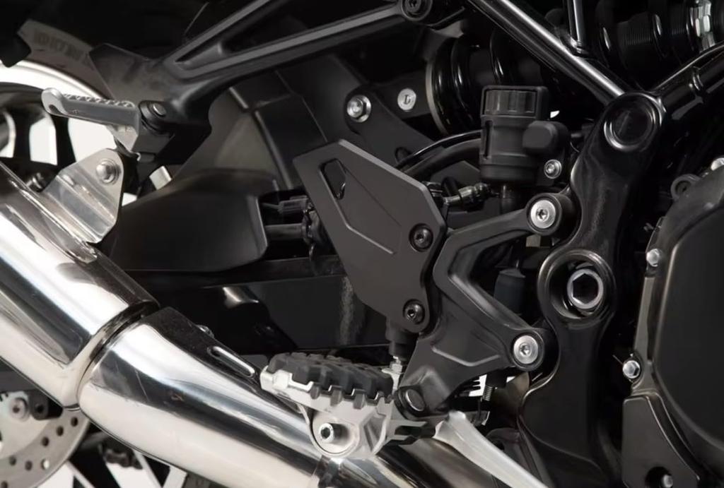 Heel Guard Black Aluminum CNC Heel Plate for F.F.P Z900RS