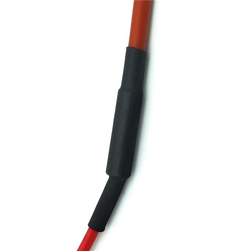 10M  Infrared Heating  Floor Heating Cable System  Of 3mm Silica Gel Carbon Fiber Wire  Used In 220v Voltage 150w 12K 33ohm / M