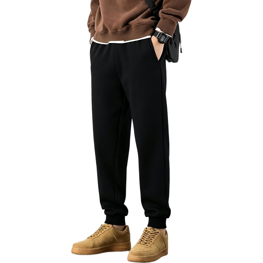 Li-Ning Comfortable Breathable Casual Versatile Knitted Sports Pants Men Bottoms AKLNA67-1