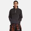 Timberland Linear Logo 1/4 Zip Sweatshirt 'Black' Men's A2NRK-001