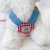 Original Spring, Summer and Autumn Pet Clothing Chest and Back Traction Rope Cat Dog Clothing Hat French Fries Traction Out Suit