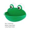 Reptile Feeder with Suction Cup Pet Landscaping Plastic Frog Tortoise Amphibian Rest Living Container Pet Supplies