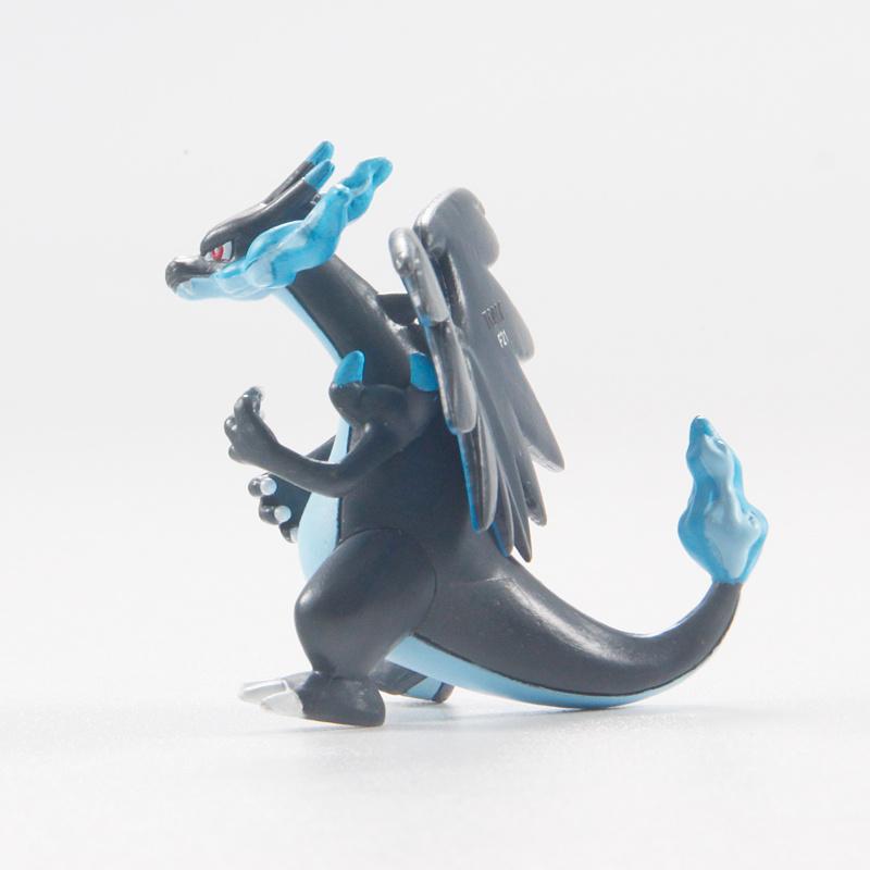 5cm Takara Tomy Original Pokemon Figures Ms-51 Charizard Pvc Model PokMon Gift Anime Collection Children Birthday X s Poseable Articulated Scale