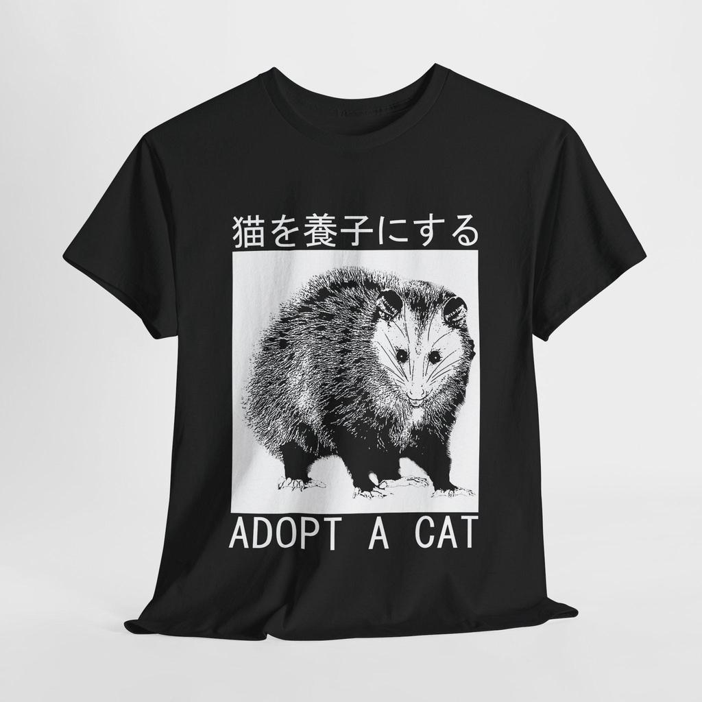 Adopt a Cat Japanese Opossum T-Shirt