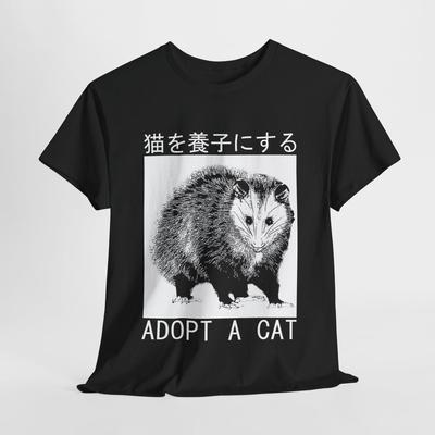 Adopt a Cat Japanese Opossum T-Shirt
