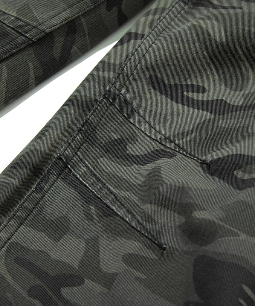 PENFIELD Camo Cargo Barrel Trousers Charcoal_Fs2Wp07U