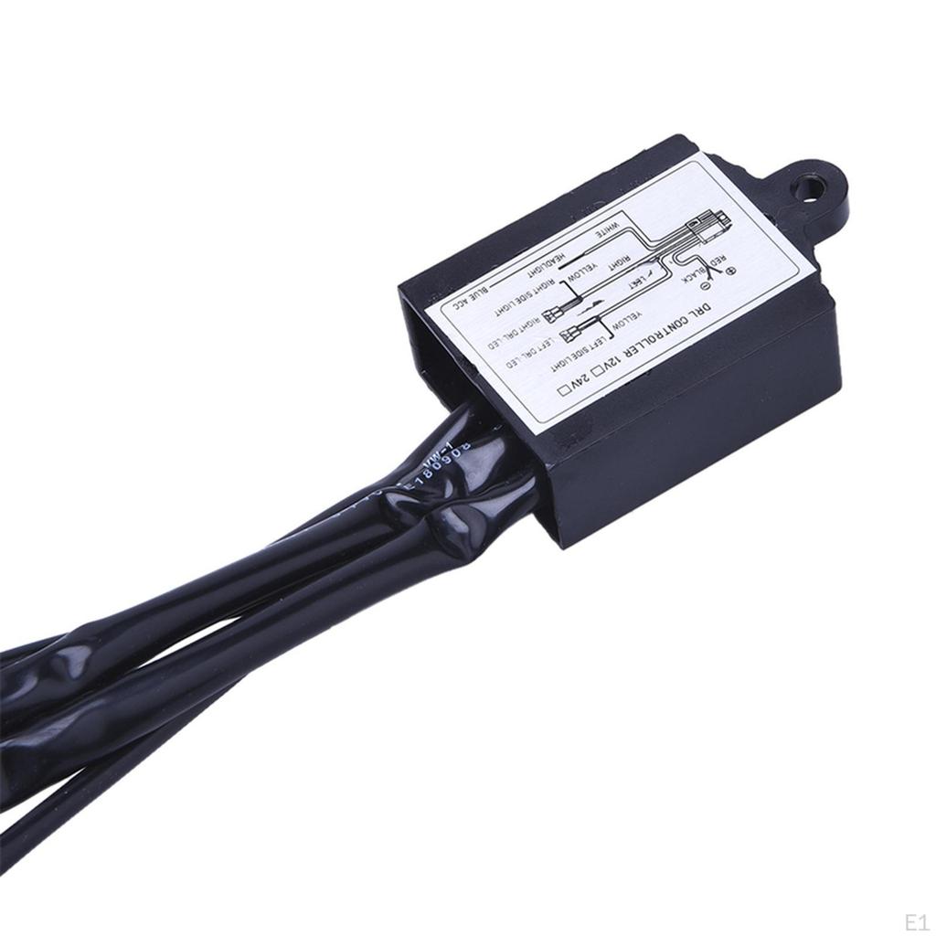 12 Daytime Running Light Dimmer Module Controller Harness