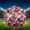 Club Deportivo Guadalajara Print Size 5 Soccer Ball, PU Wear Resistant Football for Match Training and Daily Practice, Birthday Gift for Soccer Fans