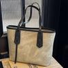 Tote Bag for Women Large Capacity Commuter Bag Summer Casual Versatile Shoulder Bag College Student Class Bag
