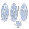 Flexible Silicone Mold Surfboard Shaped Wall Decorations Mould Epoxy Resin Moulds Jewelry Tool for Craft Enthusiasts