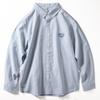 Trendy Spring & Fall Long Sleeves Heart Embroider Casual Stripes Shirt