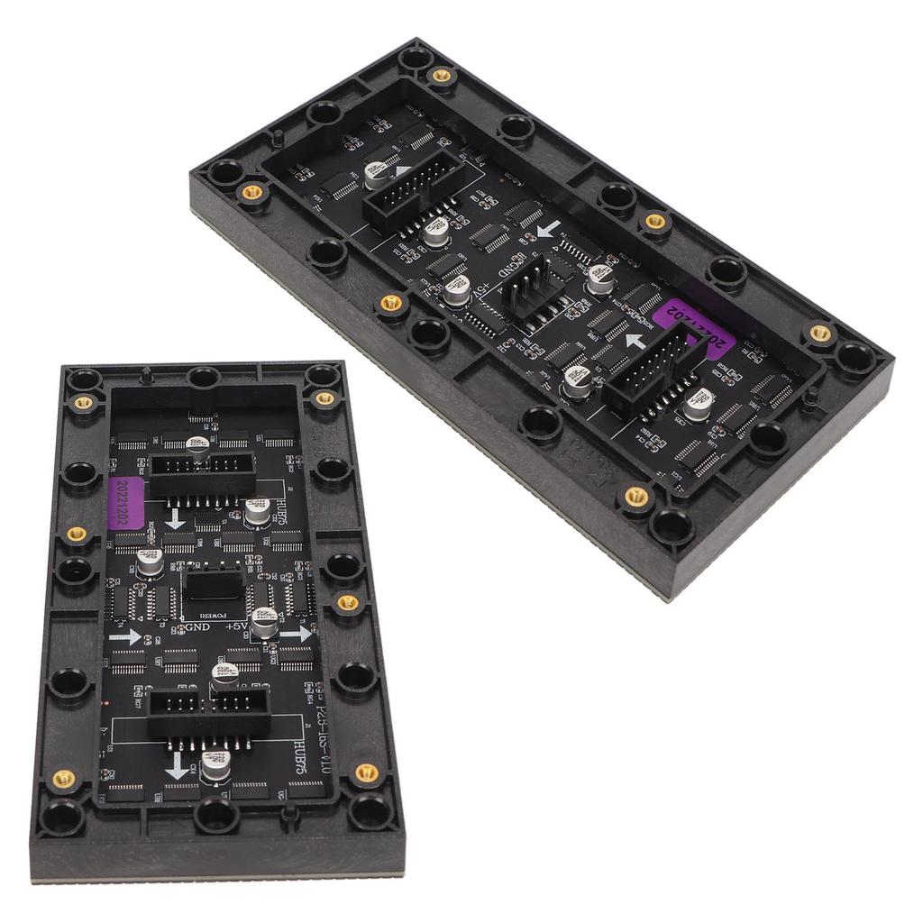 RGB LED Matrix Panel Dimmbar 64x32 Auflösung 2,5mm Rastermaß 6,3x3,1in Digitales LED-Modul für