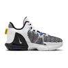 Nike LeBron Witness 6 GS White Persian Violet Kids Sneakers Yellow-Strike Black DD0423-100