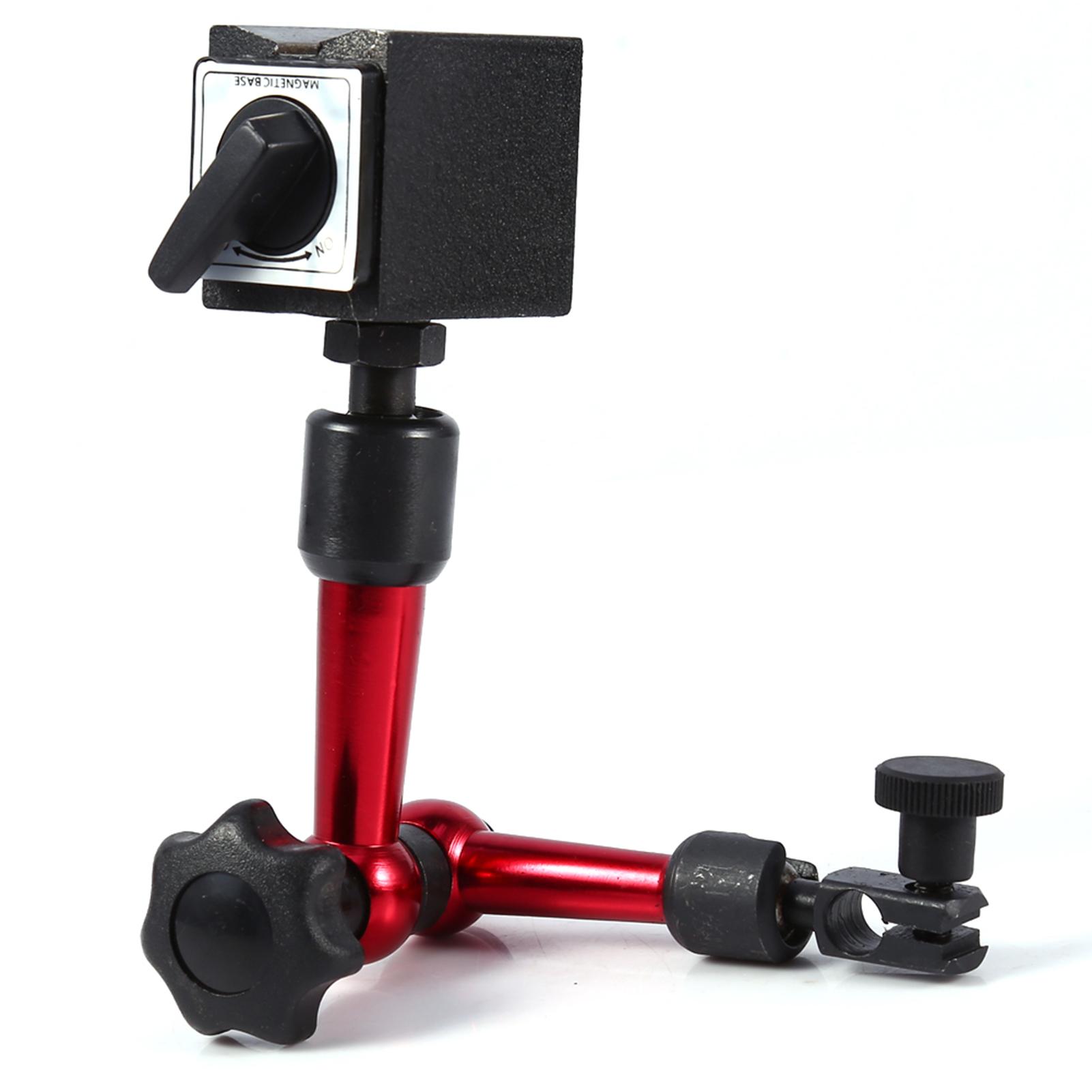 

Indicator Stand Metal Magnetic Gauge Base Holder Digital Level Dial Test