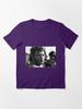 Françoise Hardy Johnny Hallyday (Françoise Hardy in the Background) Essential T-Shirt