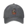 Custom Cotton Mexican Santa Muerte Baseball Cap for Men Women Adjustable Lady of Holy Death Hip Hop Dad Hat Streetwear
