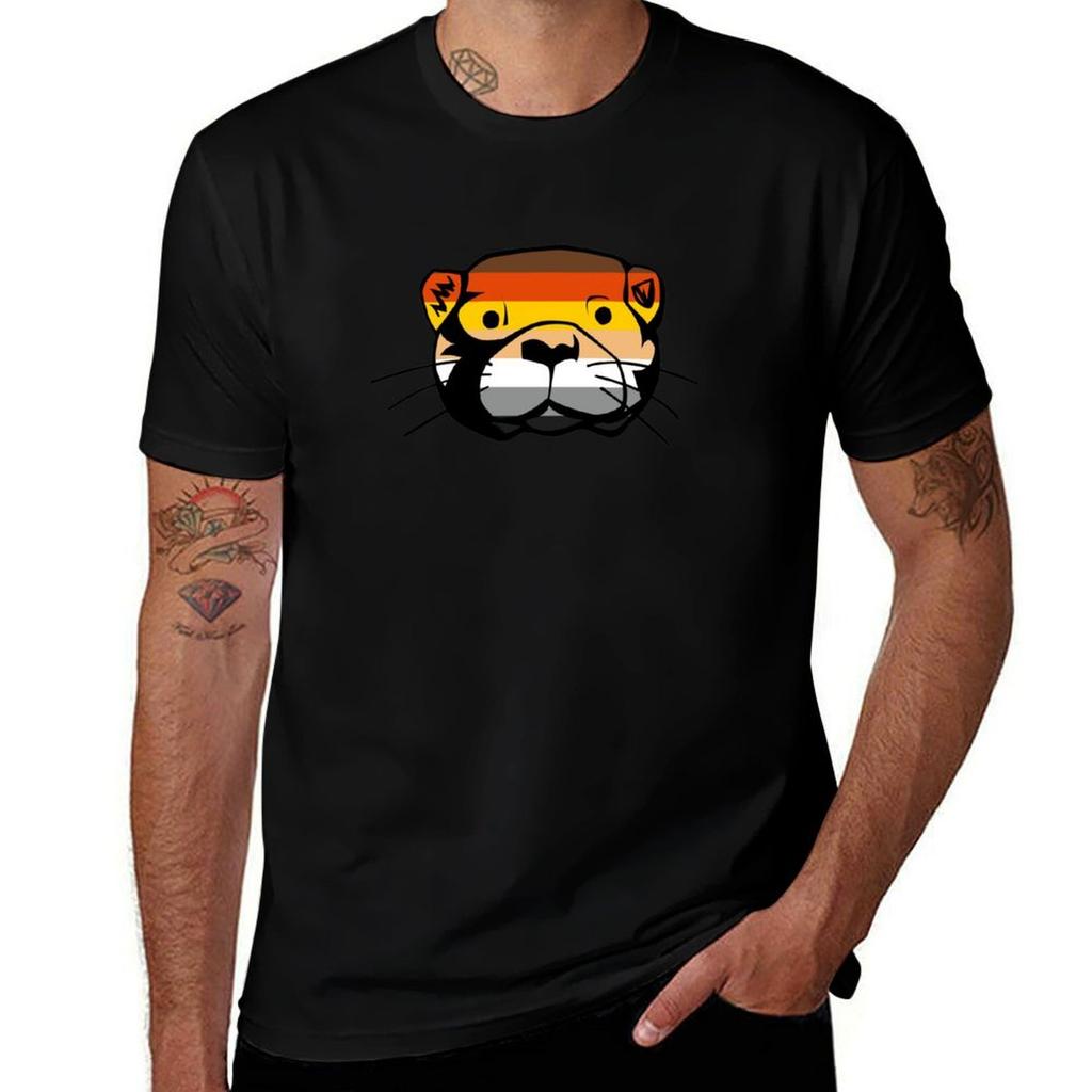 Robust Otter Flag Tshirt Casual Holiday Short Sleeve Tee