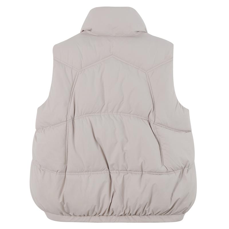 Moda Inverno Caldo Gilet Corto Donna Capispalla Elegante Spesso Senza Maniche Piumino Giubbotti da Donna