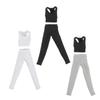 1/12 Scale Female Action Figure Outfit with Vest And Pants for 6in Dolls