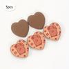 Printed Heart-Shaped Makeup Sponges, for Beauty and Makeup, Mixed Use with BB Cream, Liquid Foundation, and Concealer. Especially Suitable for Coverin