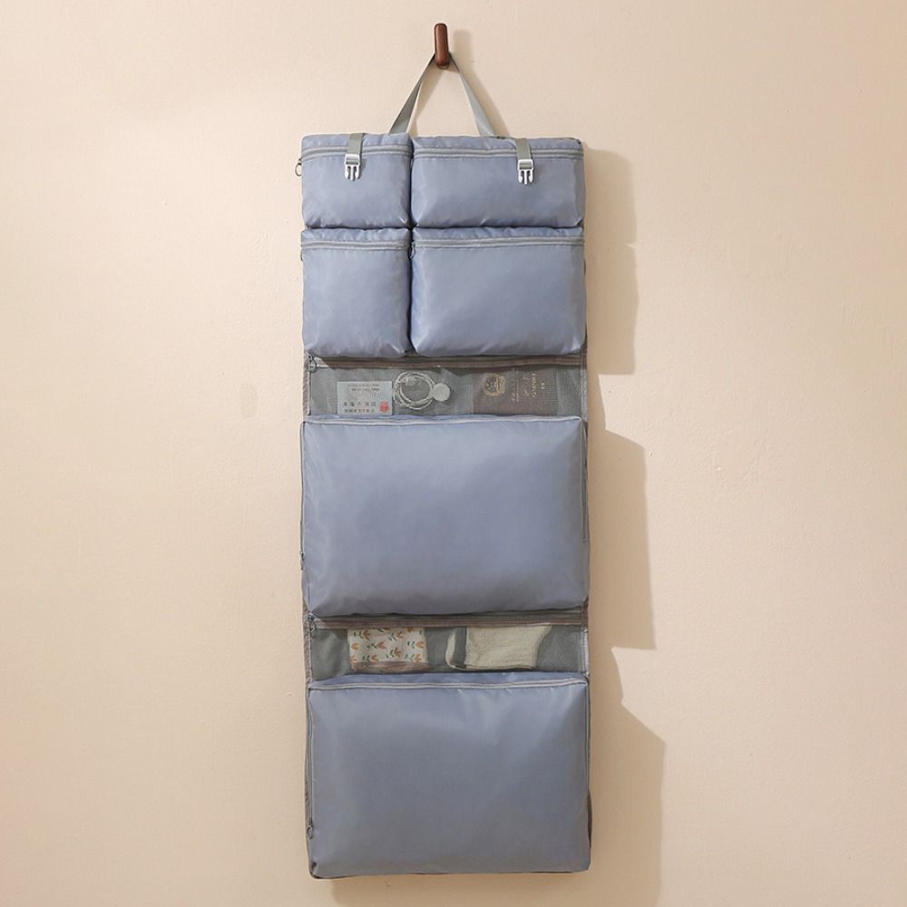 Hanging Travel Luggage Bag Multi Pockets Trip Handbag Stylish Luggage Storage Bag  Travel Handbags