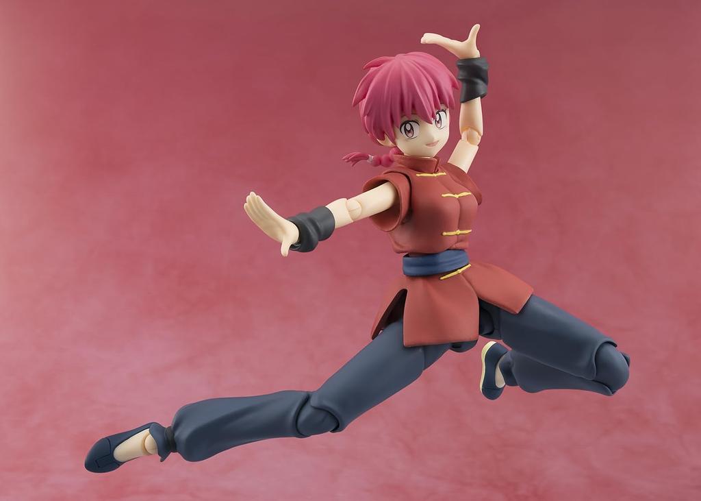 TAMASHII NATIONS Ranma Ranma 120mm PVC ABS Painted Action Figure S.H.Figuarts 1/2 Approx. &