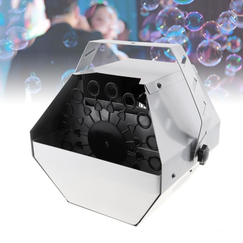 750ML Mini Automatic Bubble Maker Wedding Stage Effect Remote Control Bubble Making Equipment Small Portable Bubble Machine