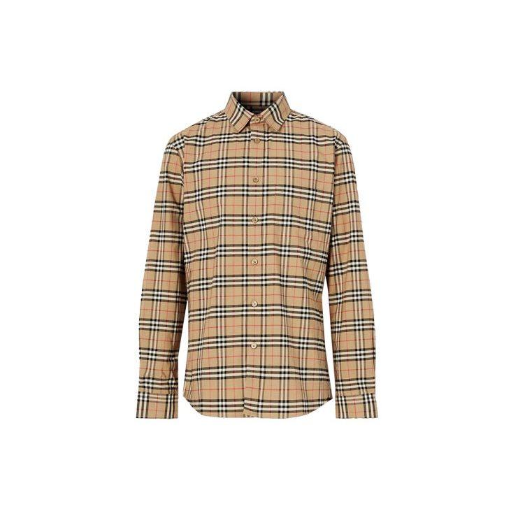Previous Season small scale check shirt 80209661