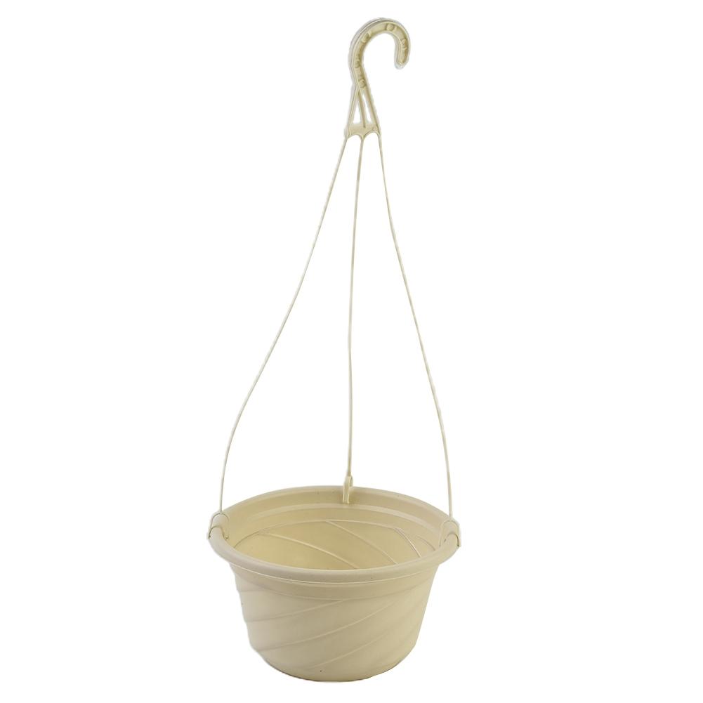 Decorate Room Hanging Plant Pot Green Radish Family Plastic