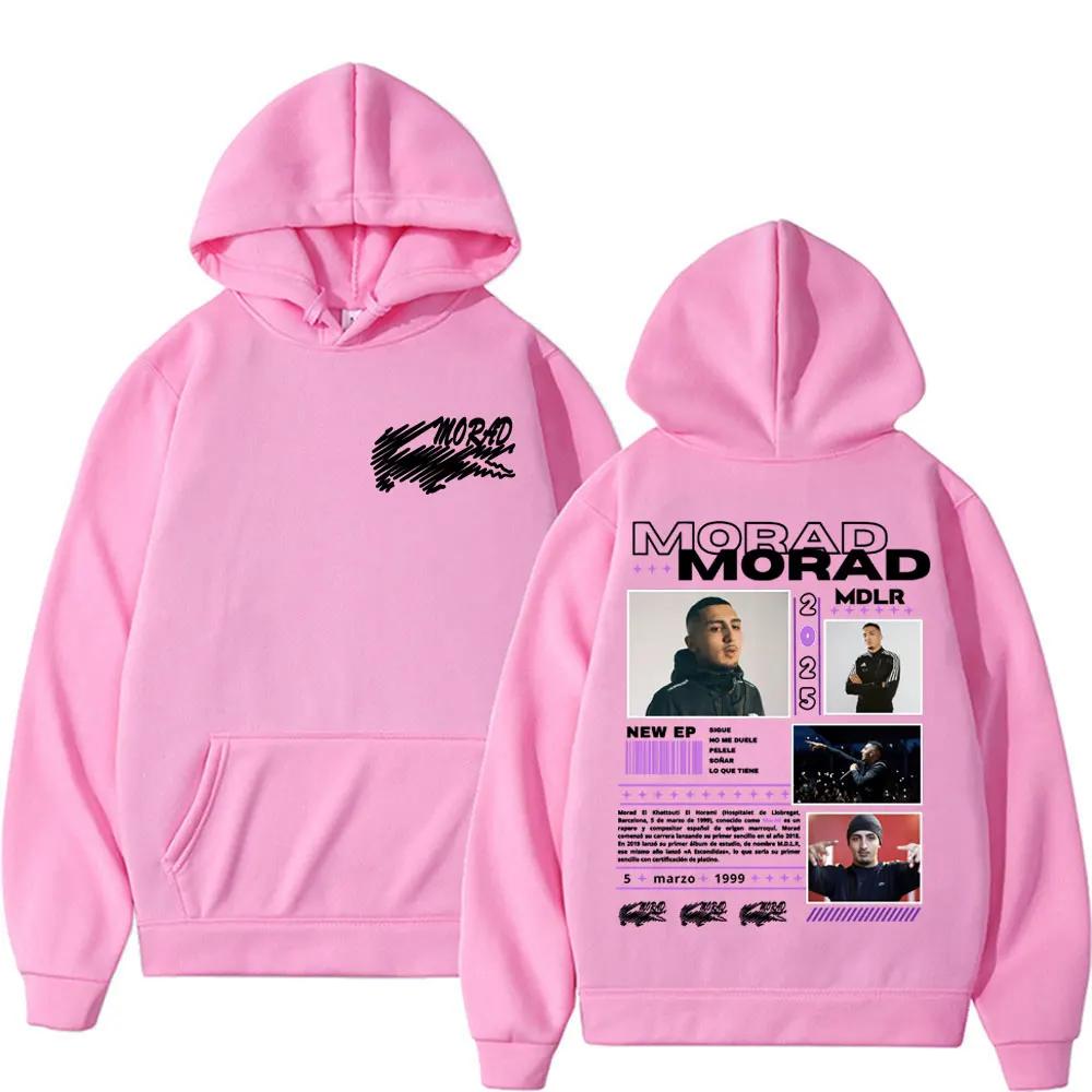 Autumn and Winter Hoodie Print Men's Harajuku Popular Street Style Morad MDLR Album Warm Casual Sportswear Top