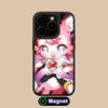 HSR Mem Matte Surface Magsafe Mobile Phone Case for iPhone 17 16 15 14 13 12 11 Air Pro Max Plus Colorful Cover