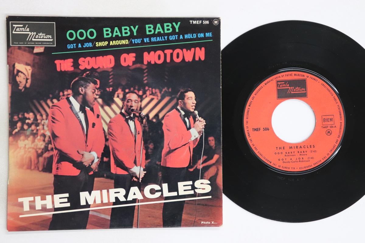 

7inch Record MIRACLES - Sound Of Motown TMEF506 TAMLA MOTOWN France Soul/Funk Used