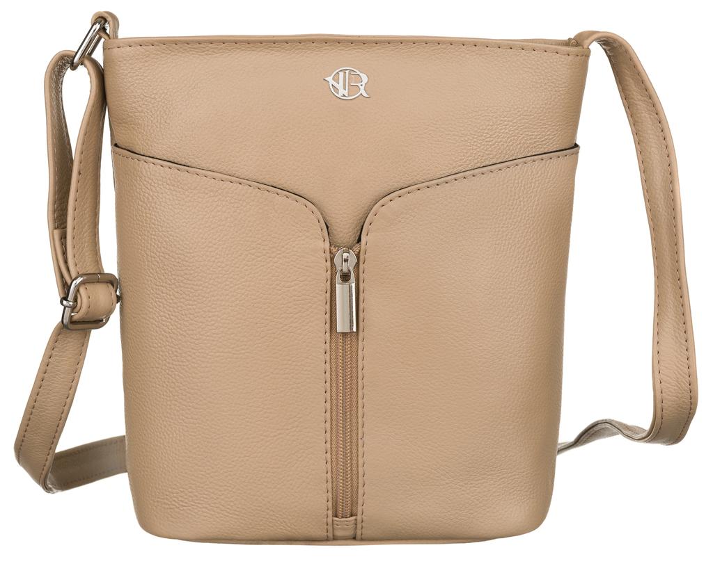 Leather Handbag R-TSL-01-CPDM-8941 Beige
