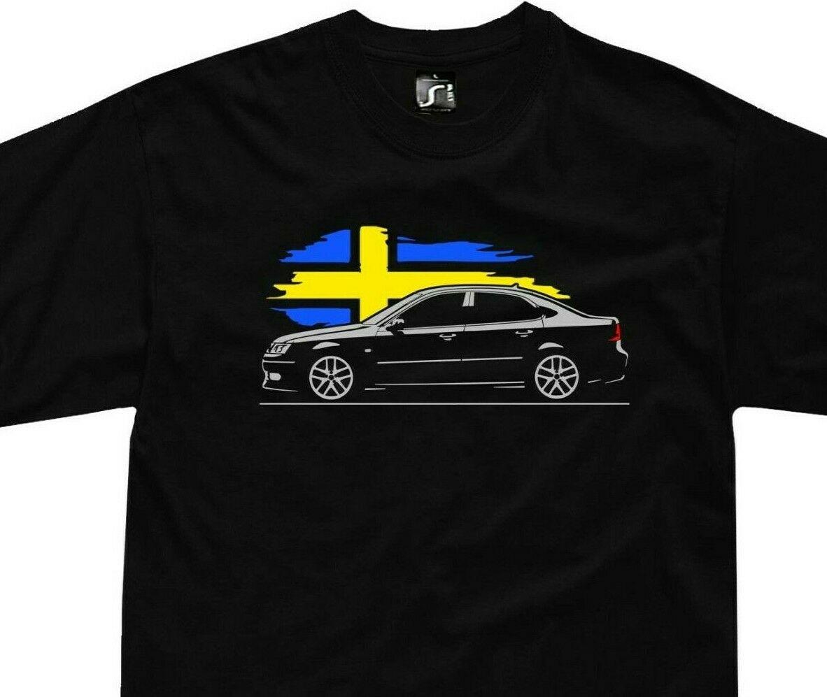 

T-Shirt Saab 9 3 Aero Fans Turbo 9 3X 18T 28T V6 Classic Swedish Sportscar