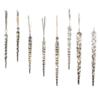 Christmas Icicle Ornaments: Creative Transparent Ice Stick Charms for Tree Decoration